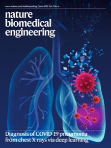 Cover of Nature Biomedical Engineering